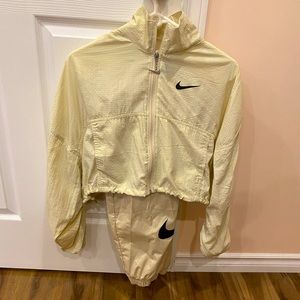 BOTTOM HALF of Tan Nike Nylon Two-Piece